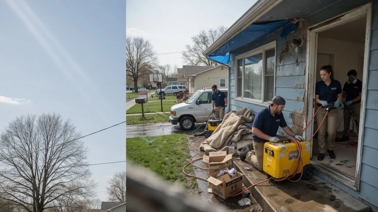 Basement Flood Cleanup in Prince George, VA near me